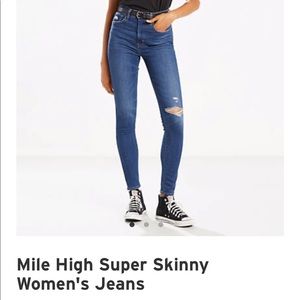Levi’s Mile High Super Skinny Women’s Jeans